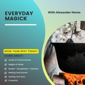 Everyday magic class by Alexander Nemo. On demand class.