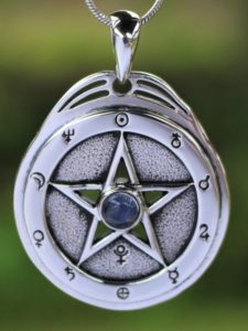Pentagram Pentacle pagan wiccan jewelry