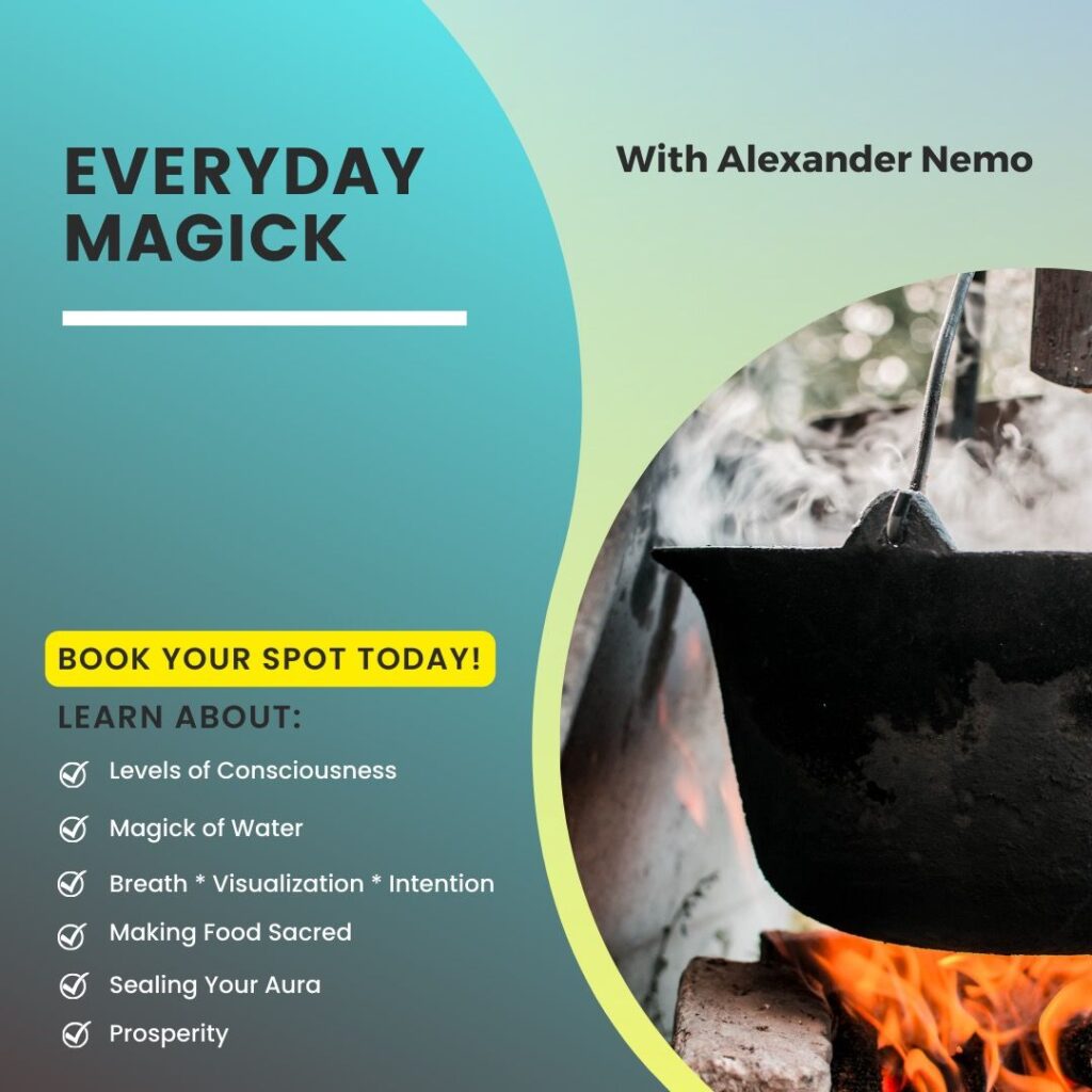 Everyday magic class by Alexander Nemo. On demand class.
