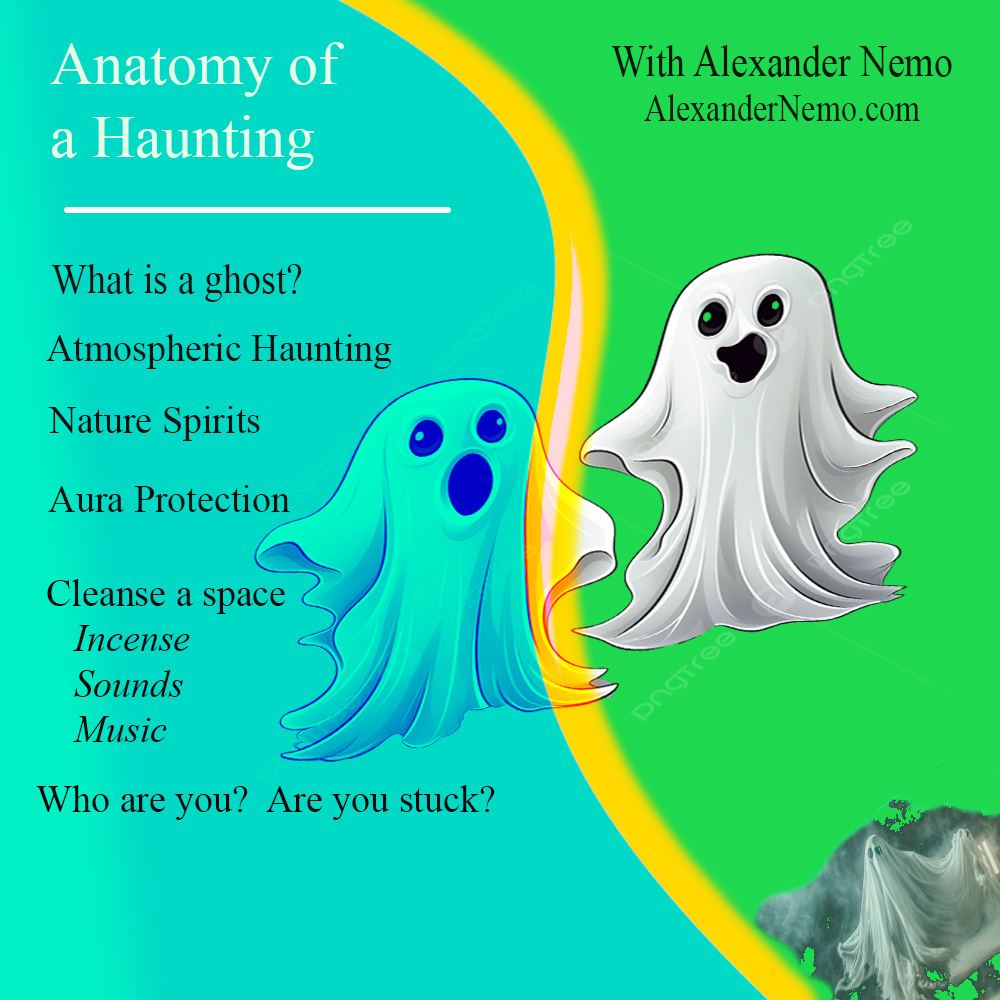 Class about hauntings ghosts and psychic stuff.